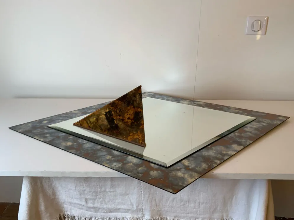 Miroir biseauté 1970