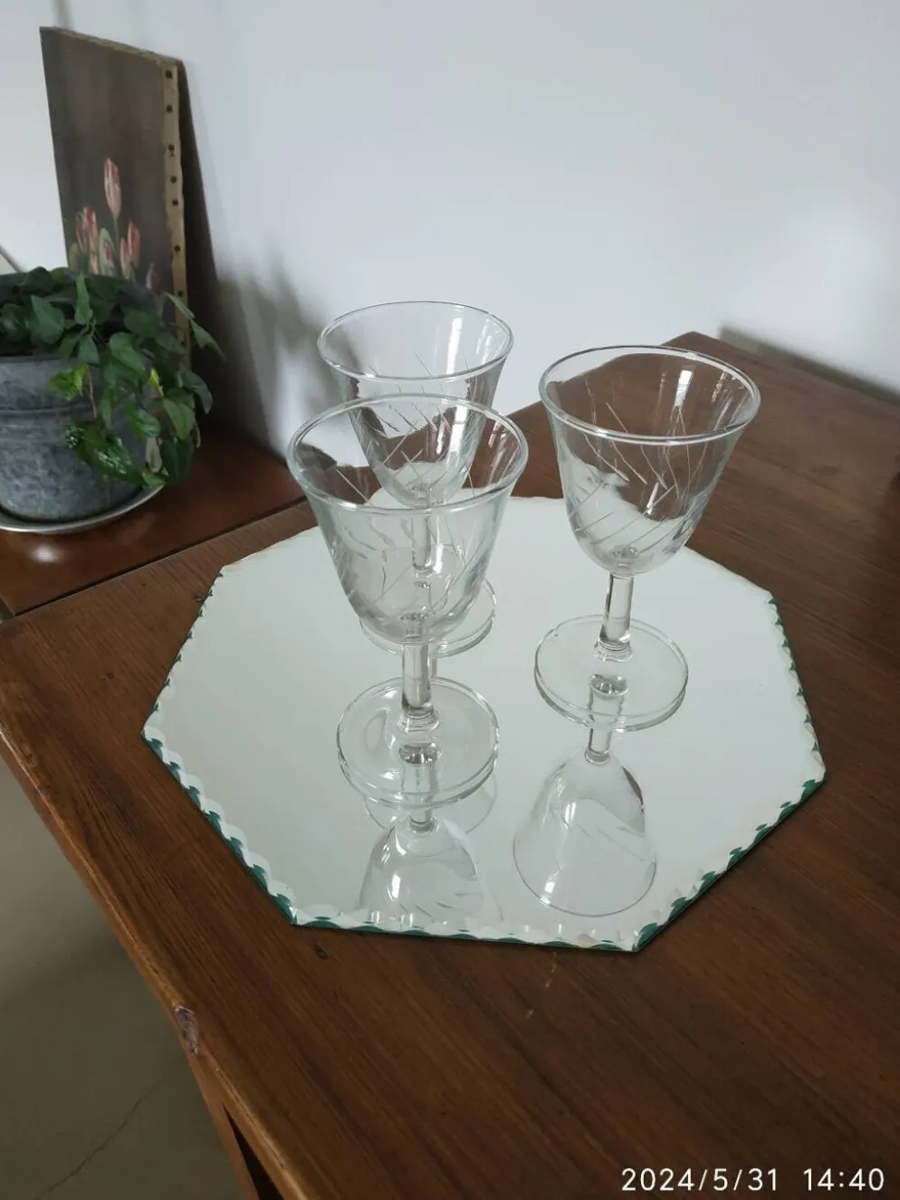 Miroir biseauté