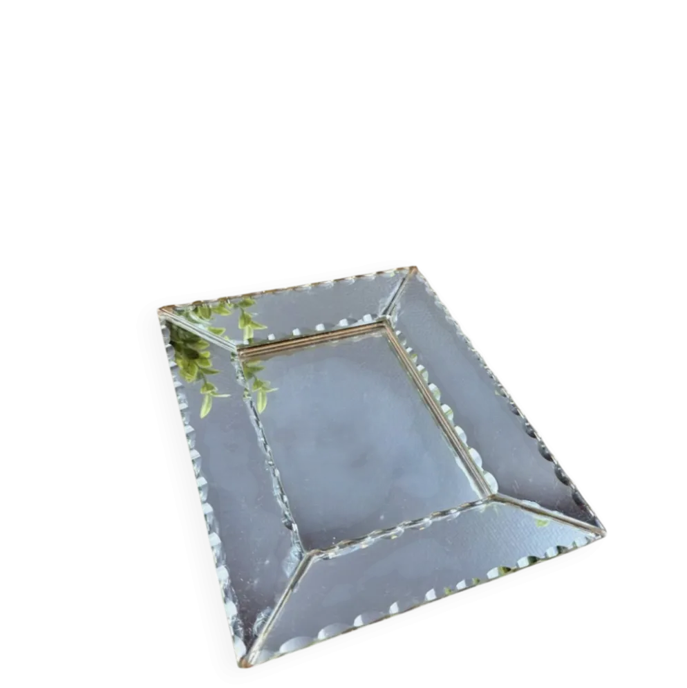 Miroir biseauté ancien