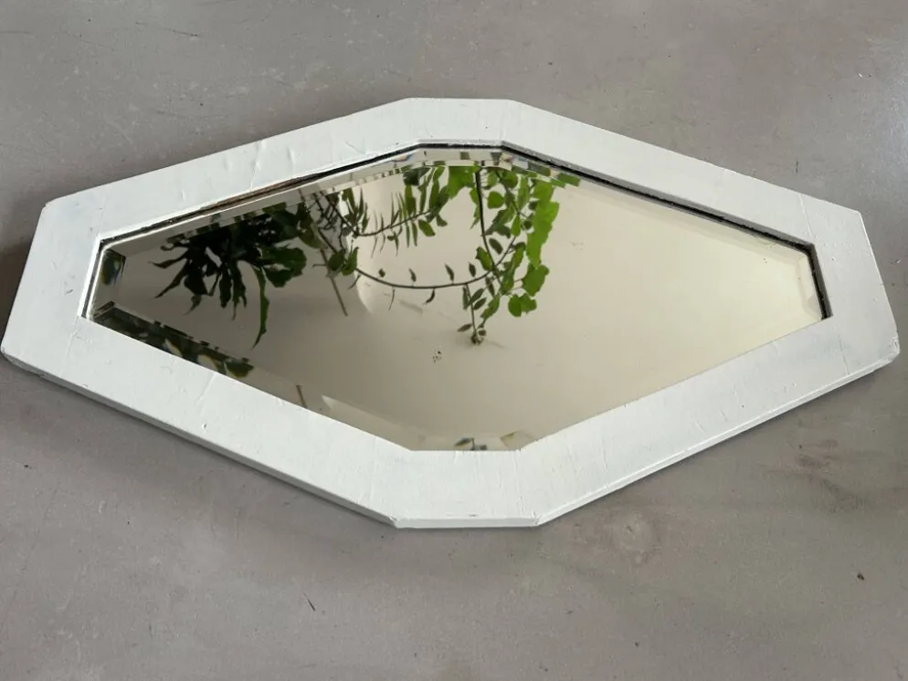 Miroir biseauté ancien