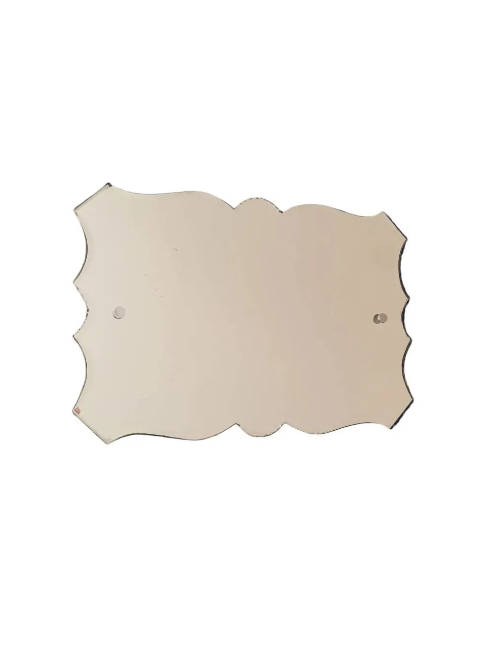 Miroir biseauté ancien à suspendre