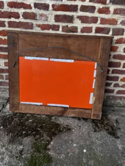 Miroir Biseauté en bois massif