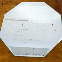 Miroir biseauté octogonal à poser 30cm