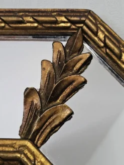 Miroir biseauté parcloses néoclassique XXème