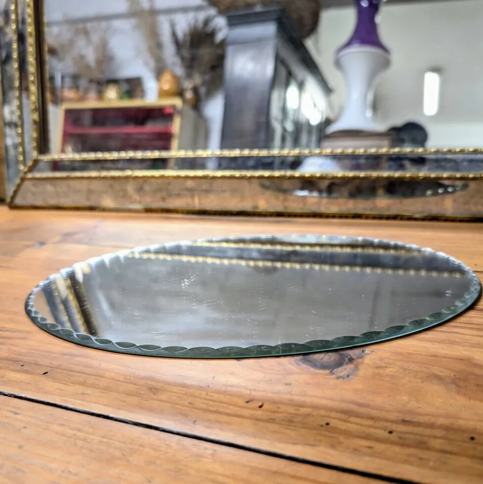 Miroir biseauté à poser