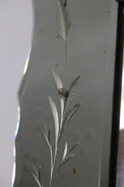 Miroir biseauté vénitien années 1950