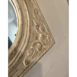 Miroir bois cérusé