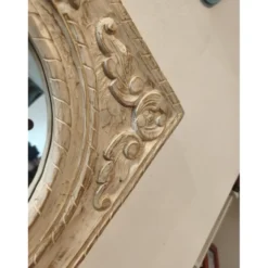 Miroir bois cérusé