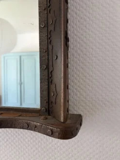 Miroir brutaliste années 1960