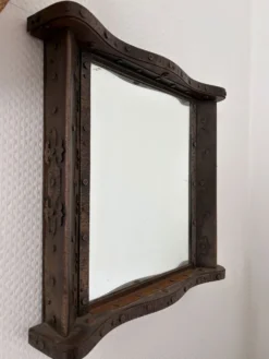 Miroir brutaliste années 1960