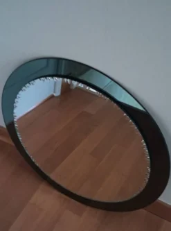 Miroir ciselé biseauté