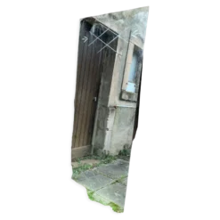Miroir ciselé frères Marly bordeaux fabriqué en France 1950 1960