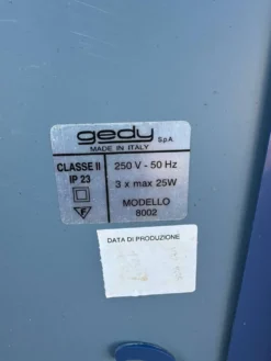 Miroir éclairant Gedy, Italie années 70