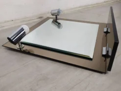 Miroir éclairant vintage salle de bain
