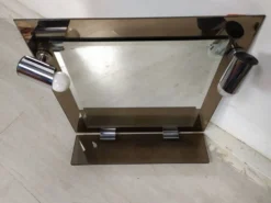Miroir éclairant vintage salle de bain