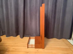 Miroir, coiffeuse murale années 1970 51x101cm