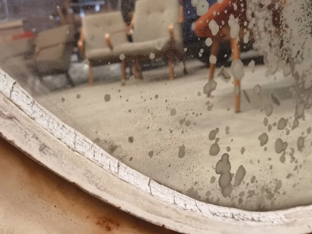 Miroir Convexe Industriel République Tchèque 1960