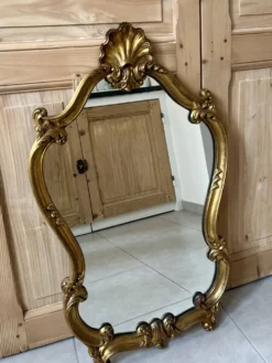Miroir coquille style Louis XV H89cm
