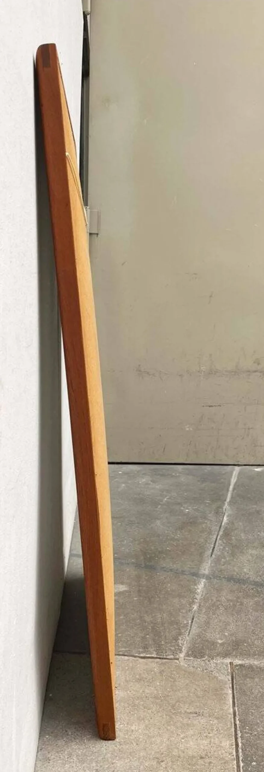 Miroir danois en teck milieu du siècle moderne de Vildbjerg Møbelfabrik, années 1960