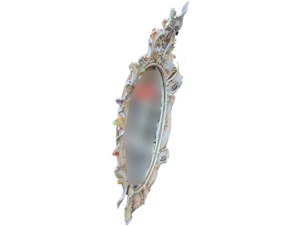 Miroir d'Art en Céramique Polychrome – Maria Pegoraro pour Ricc