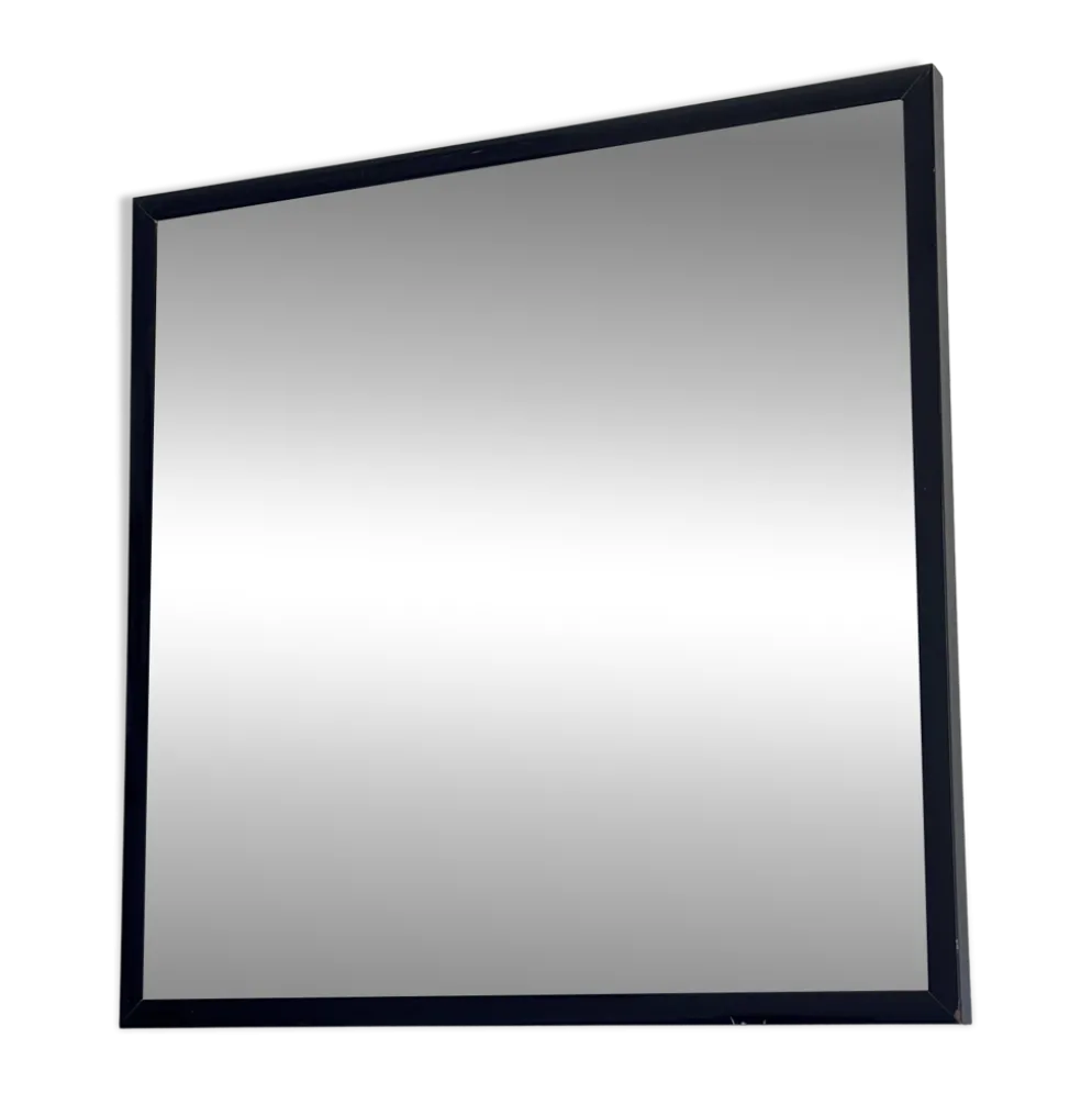 Miroir d'art Eugenio Carmi, style Memphis, design collectible italien des années 70.