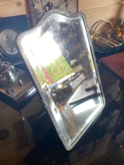 Miroir de barbier biseauté