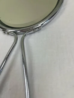Miroir de barbier à main