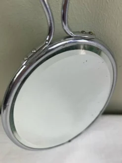 Miroir de barbier à main