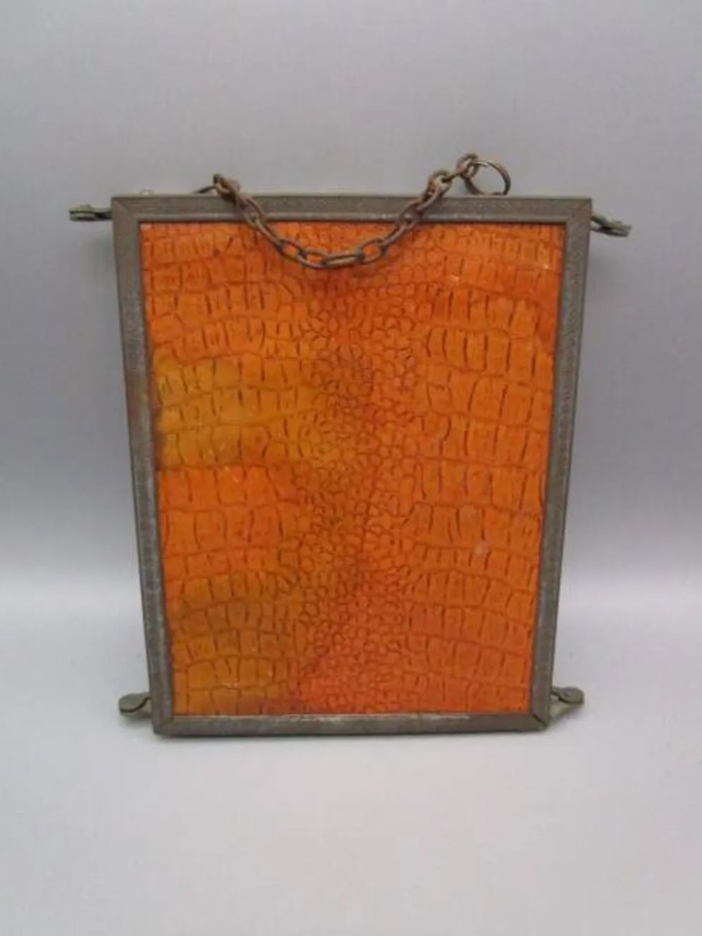 Miroir de barbier triptyque ancien