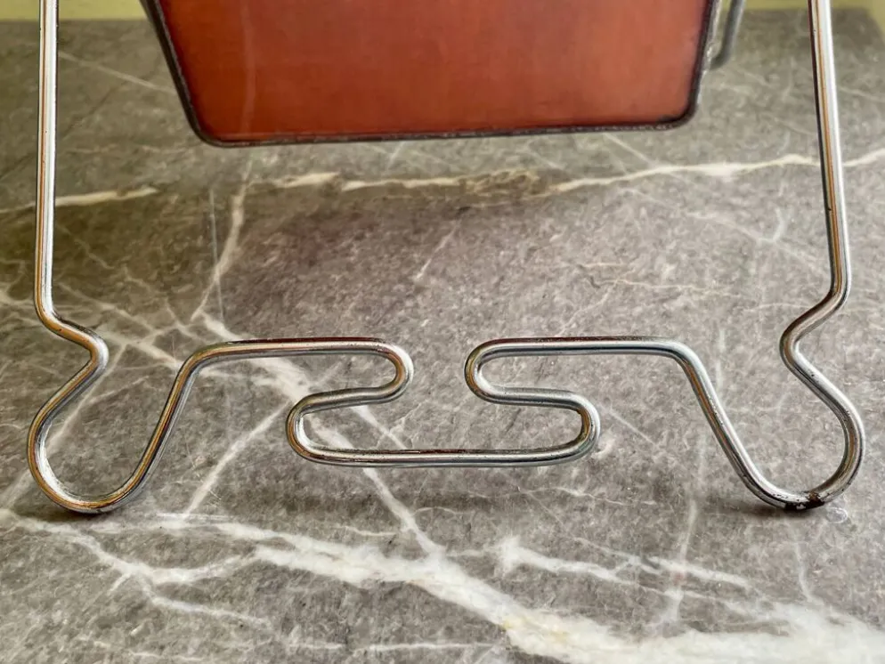 Miroir de barbier vintage