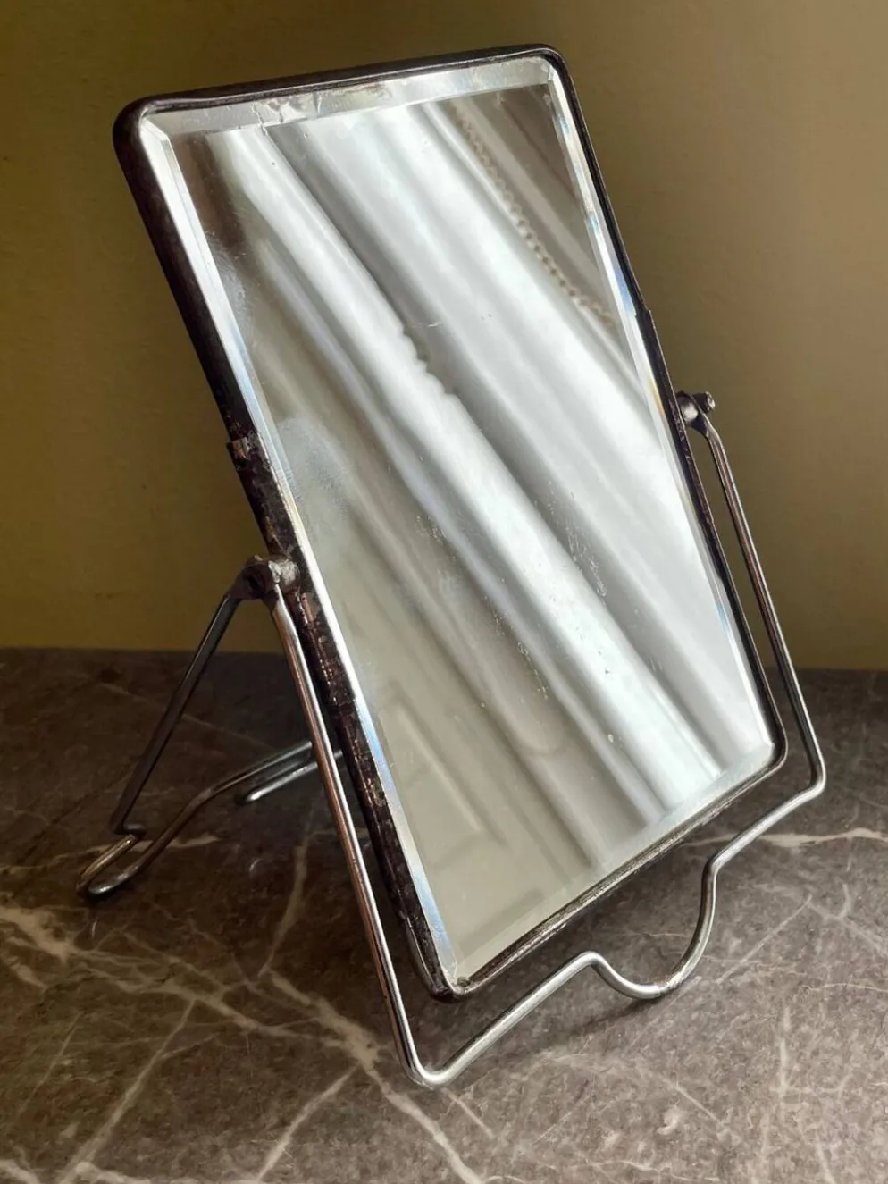 Miroir de barbier vintage