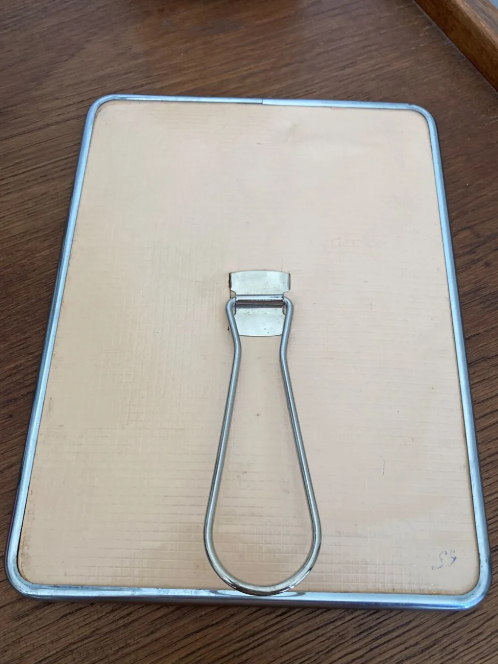 Miroir de barbier vintage