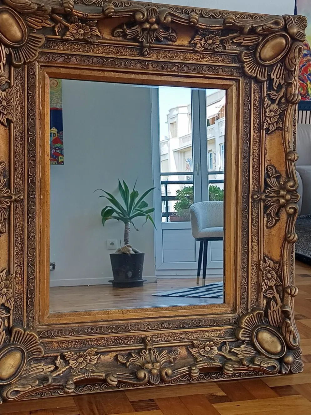 Miroir de cheminée Baroque Louis XV