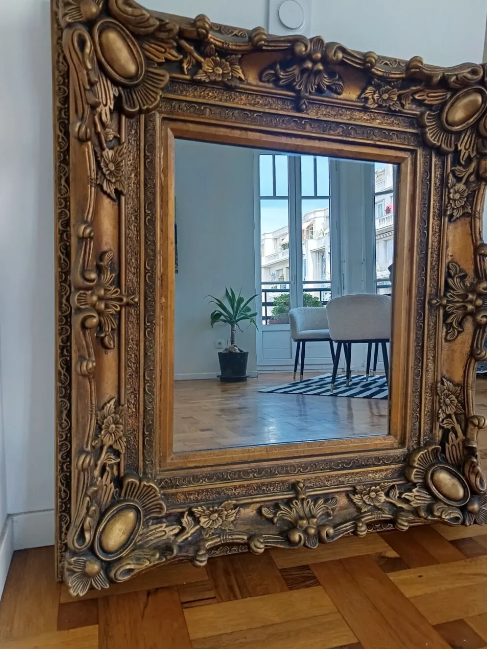 Miroir de cheminée Baroque Louis XV
