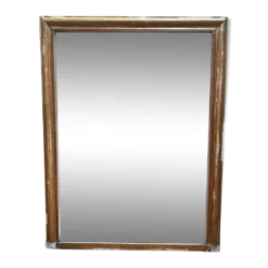 Miroir de cheminée Louis-Philippe | Bois doré | XIXe siècle