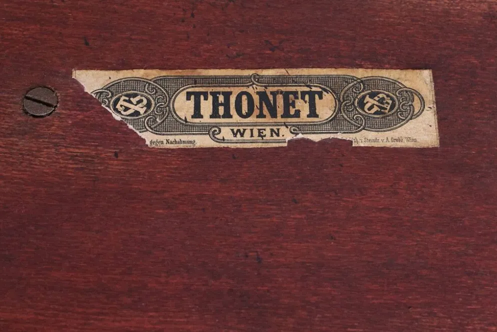 Miroir de cheval modèle autrichien 9954 de Thonet, 1904