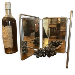 Miroir de coiffeur 3 volets vintage