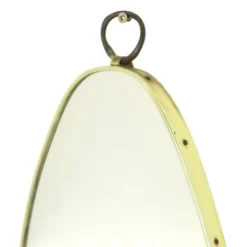 Miroir de forme libre moderne du milieu du siècle, style rockabilly des années 50