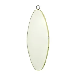 Miroir de forme libre moderne du milieu du siècle, style rockabilly des années 50
