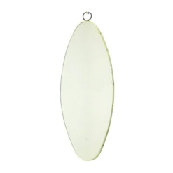Miroir de forme libre moderne du milieu du siècle, style rockabilly des années 50