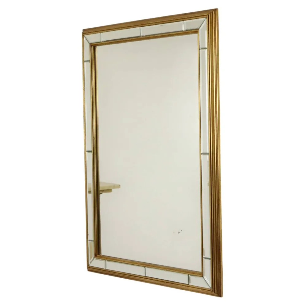 Miroir Deknudt Hollywood Regency vintage