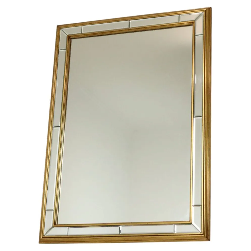 Miroir Deknudt Hollywood Regency vintage