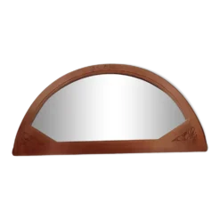 Miroir demi-lune art déco