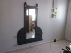 Miroir d entrèe des annèes 50 avec 2 patères 116x159cm