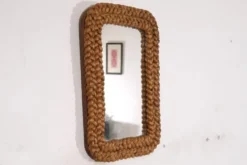Miroir design 1950 en corde