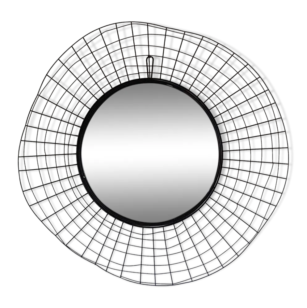 Miroir design en fer forgé - grand format