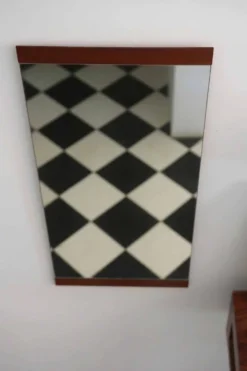 Miroir design scandinave, années 70-80