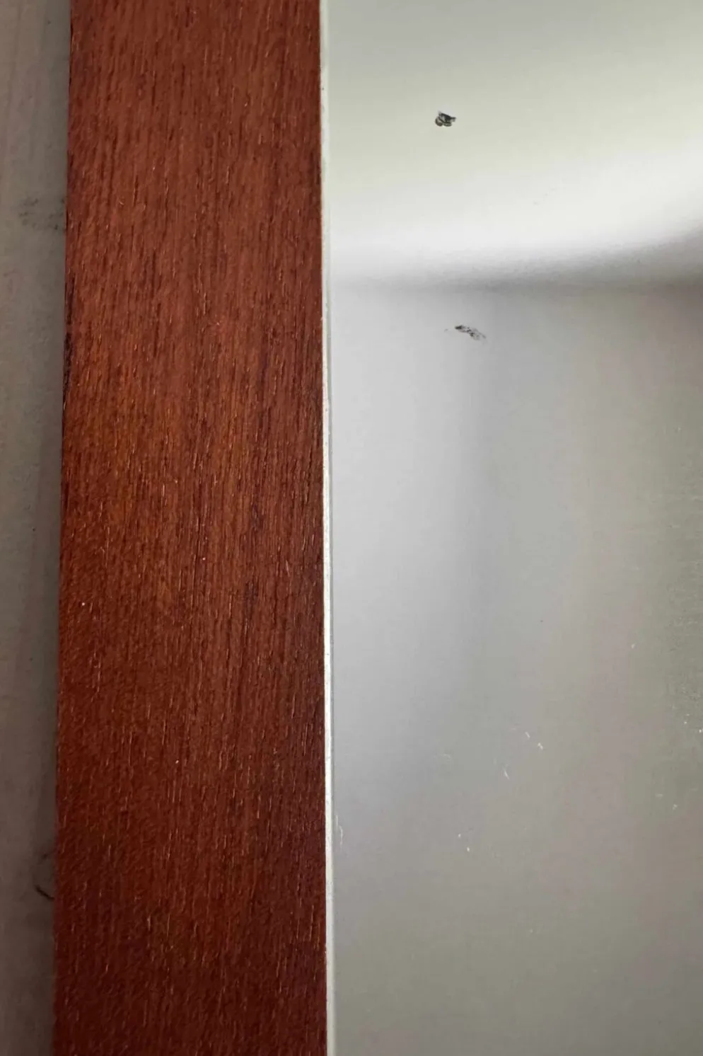 Miroir design scandinave, années 70-80