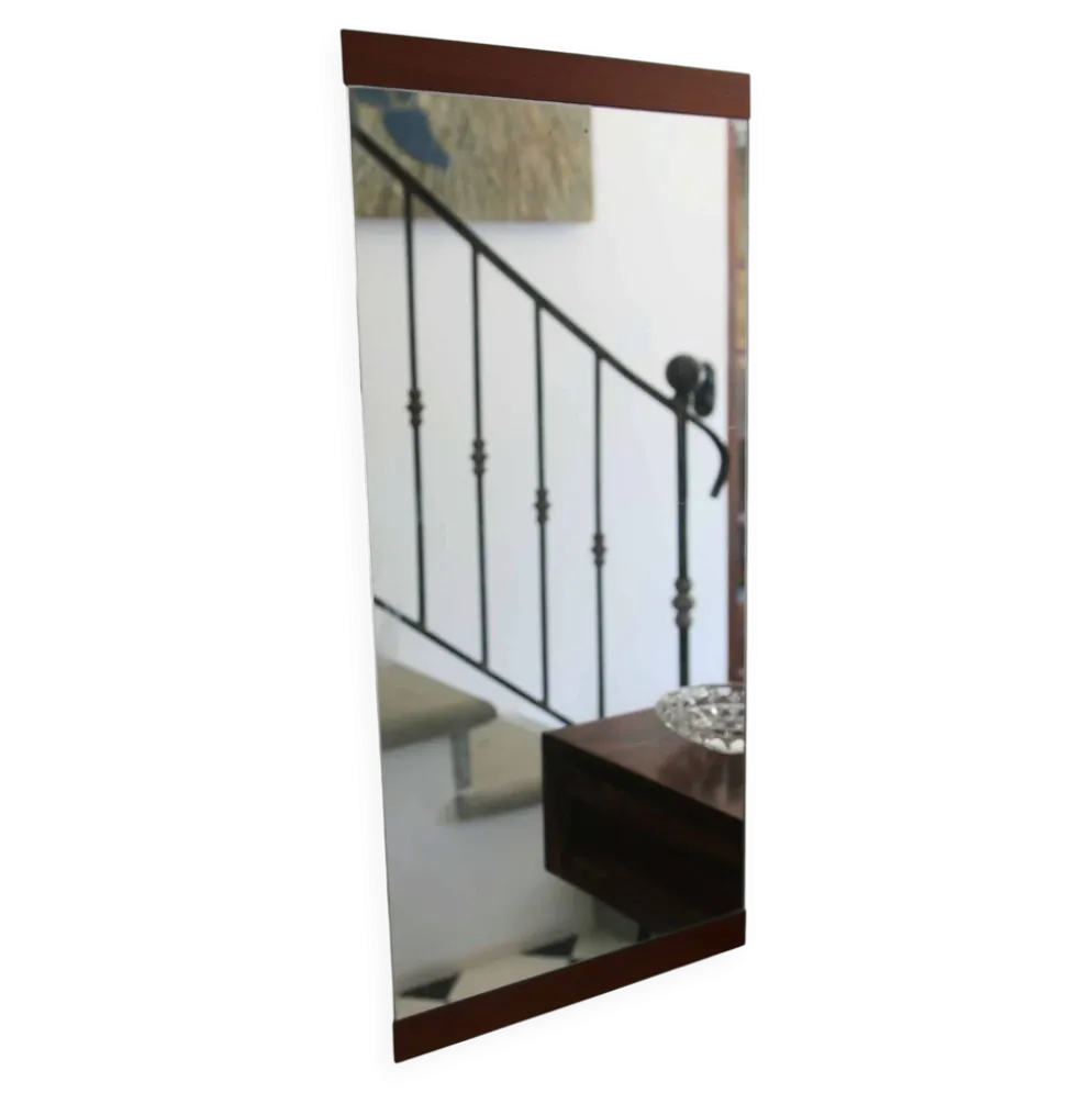 Miroir design scandinave, années 70-80