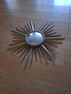 Miroir de sorcière bombé , Chaty Vallauris